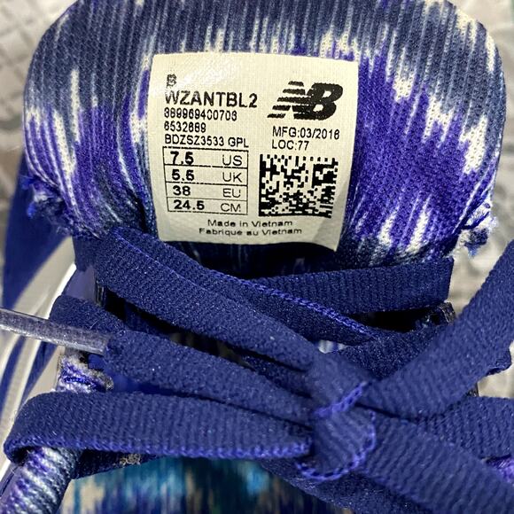 New Balance Blue Women's Sneakers - Picture 8 of 8